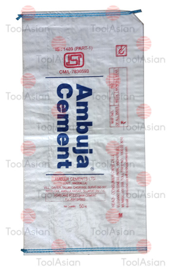 ambuja cement - Laminated PP Woven Bags Supplier ambuja cement