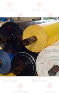 coloured lami fab tarp roll