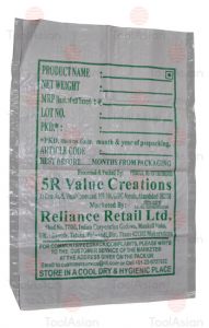 Reliance Retail, Polypropyle Woven Bags