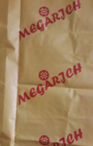 Bopp and Silver Metallic Laminated Woven Fabric