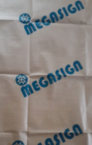 Bopp and Silver Metallic Laminated Woven Fabric