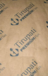 Paper Laminated Woven Printed Fabric