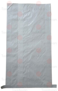 poly woven back seam bag