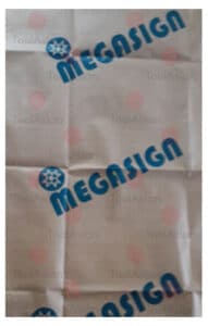 Bopp and Silver Metallic Laminated Woven Fabric