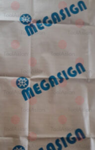Bopp and Silver Metallic Laminated Woven Fabric