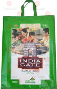 India Gate -PP woven bags