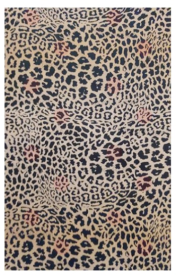 leopard print small bag, PP Woven Non Woven Fabric leopard print small bag