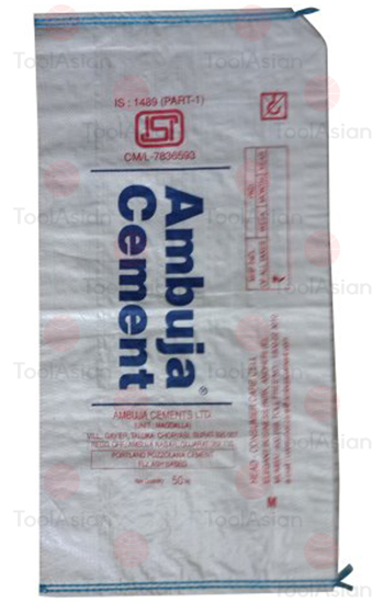 Poly woven Ambuja cement bag poly woven ambuja cement bag poly woven ambuja cement bag