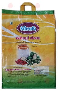 Shrinath Masala- BOPP Laminated Woven Bags