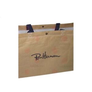Shopping Bag Made From Kraft Paper Laminated Fabric