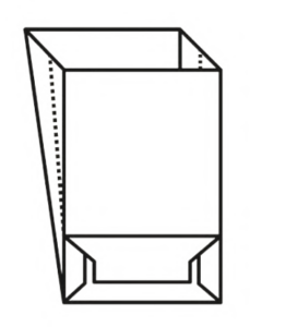 Block-bottom-bag